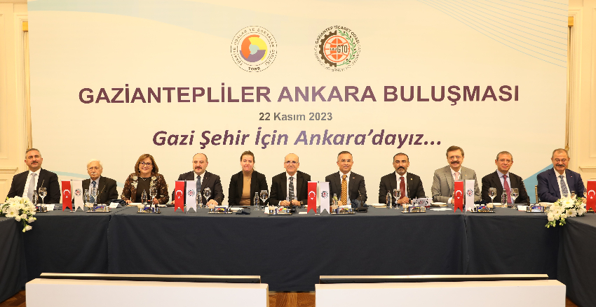 GTO, GAZİANTEP’İ ANKARA’DA BULUŞTURDU