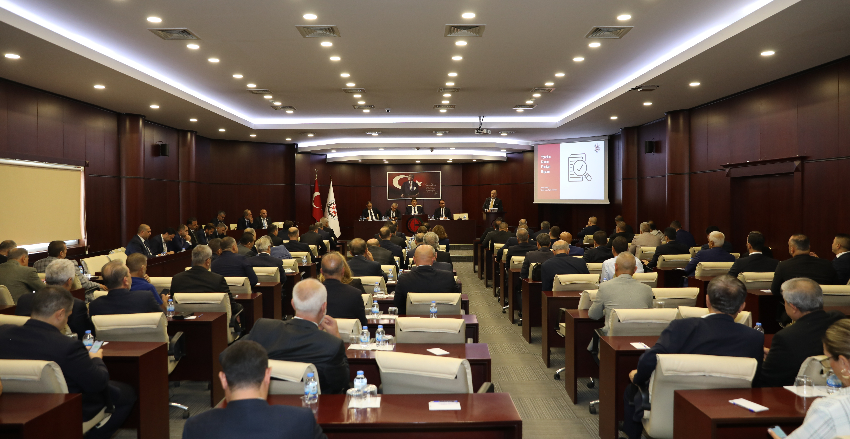 GTO’NUN EYLÜL AYI MECLİS TOPLANTISI YAPILDI