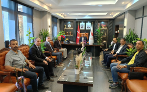  07 No.lu Yaş-Kuru Meyve ve Sebze Toptan Ticareti Meslek Komitesi  Gaziantep Tarım İl ve Orman Müdürünü  ziyareti