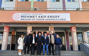 34 Nolu Mobilya-Mobilya Aksesuarı-Orman Ürünleri İmalatı ve Ticareti  Meslek Komitesinin M. Akif Ersoy Mesleki ve Teknik Anadolu Lisesi Ziyareti