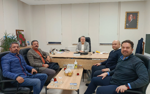 43 Nolu Yenilenebilir Enerji Meslek Komitesi Toroslar Enerjisa Dağıtım Şirketi Başkanı Refik Bolat'ı Ziyaret etti