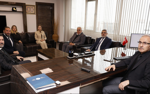 42 No.lu Bilişim Teknolojileri Meslek Komitesi, GİBTÜ Rektörü Prof. Dr. Şehmus DEMİR'i Ziyaret Etti