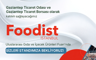 Foodist İstanbul Fuarındayız!