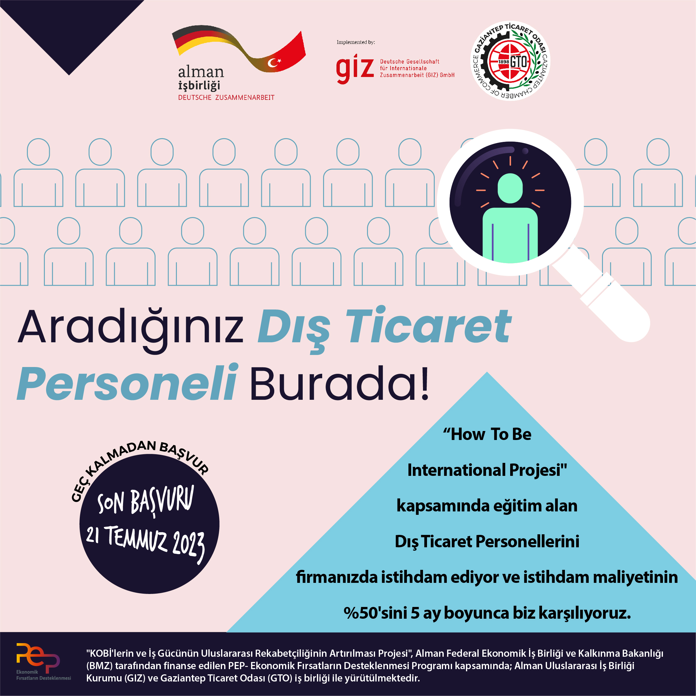 DIŞ TİCARET PERSONELİYETİŞTİRİYORUZ