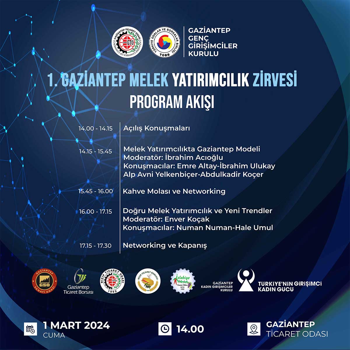 Yatırım Zirvesi Program Akışı