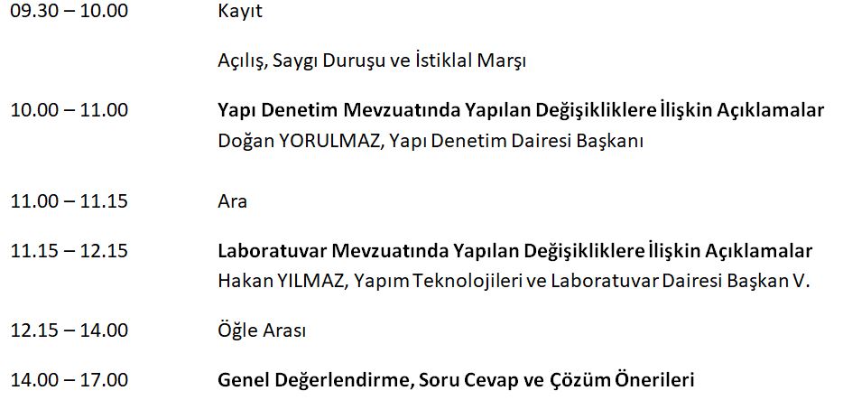 yapı denetim program