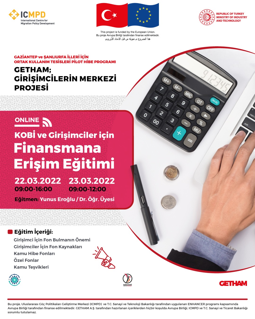 GETHAM - finansmana erişim