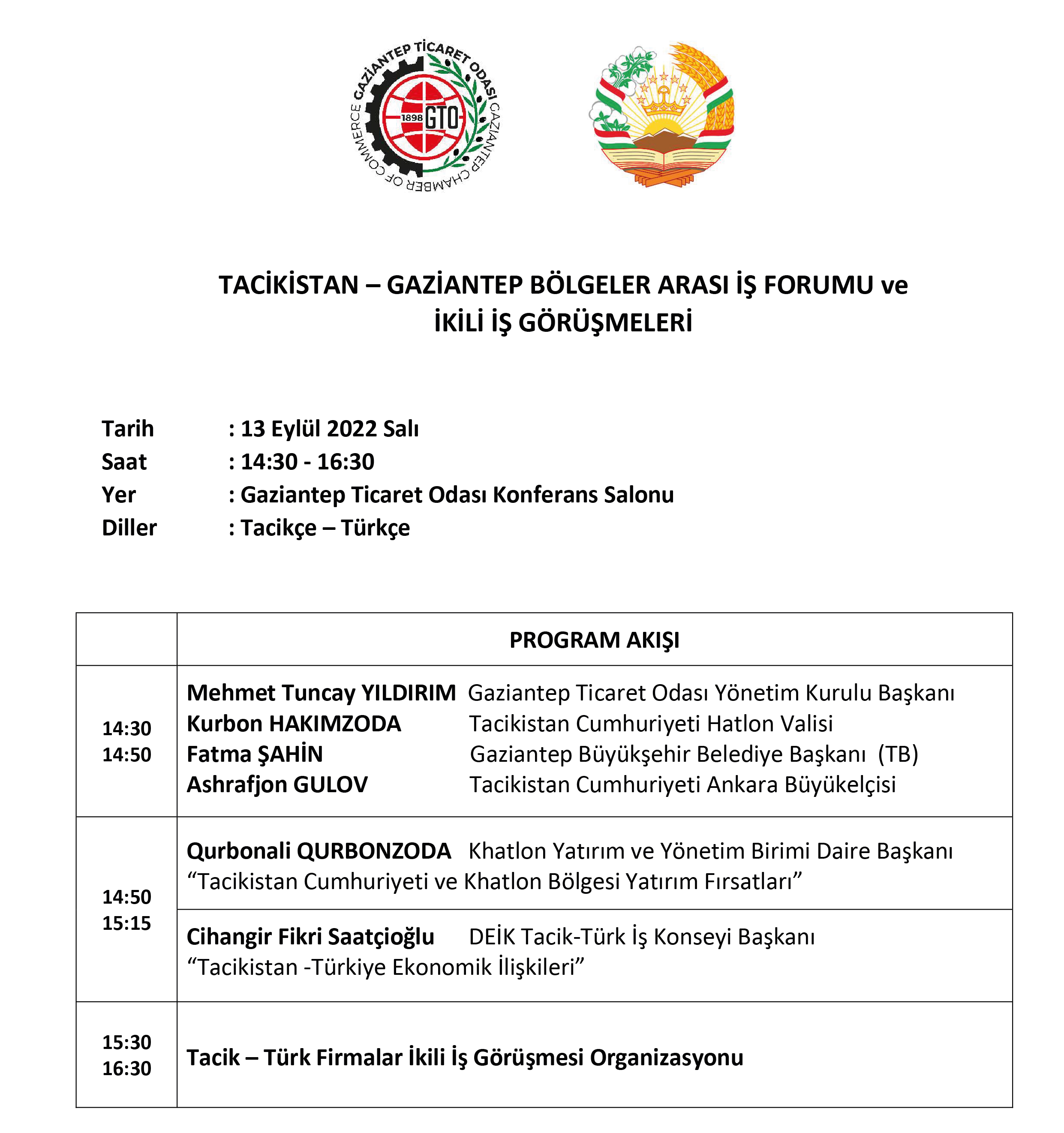 PROGRAM DETAYLARI